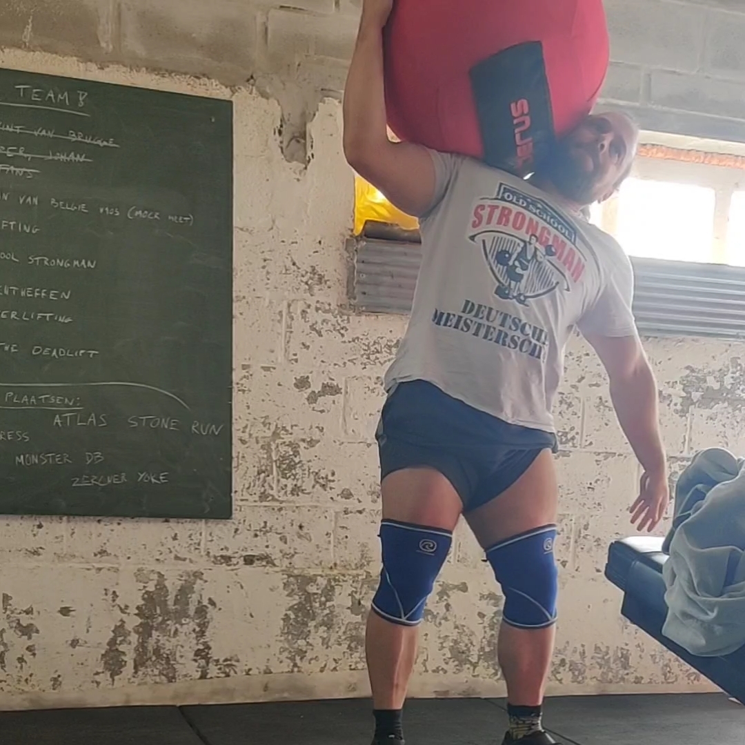Sandball to Shoulder 115kg